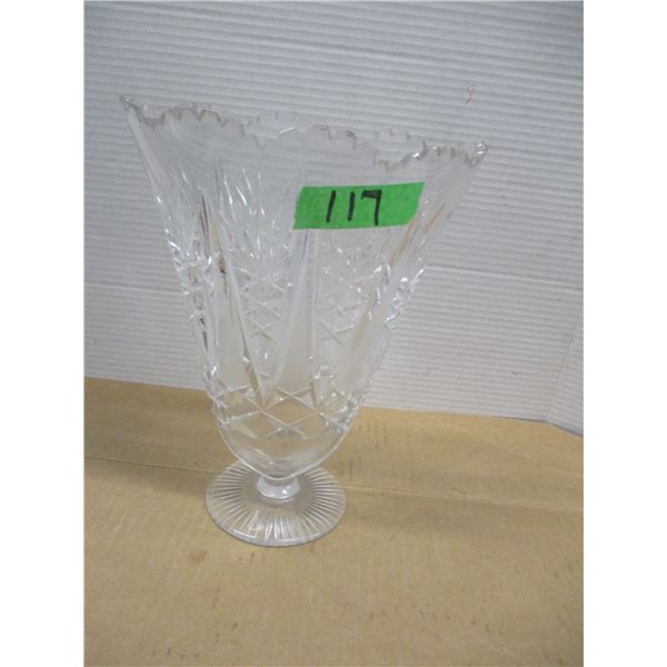 ESTATE:  CRYSTAL VASE