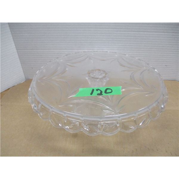 ESTATE:  PEDESTAL CAKE PLATE