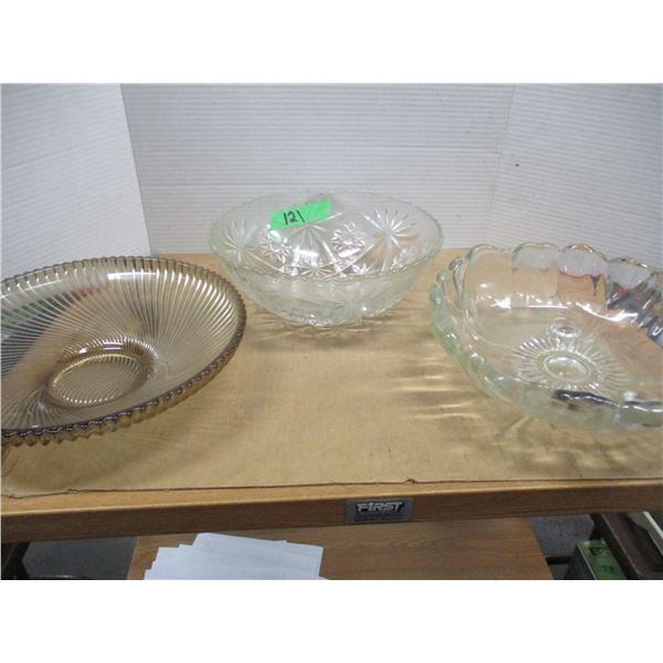 ESTATE:  3 LARGE BOWLS