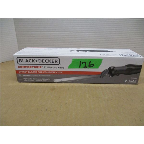 ESTATE:  BLACK & DECKER ELECTRIC KNIFE IN ORIGINAL BOX