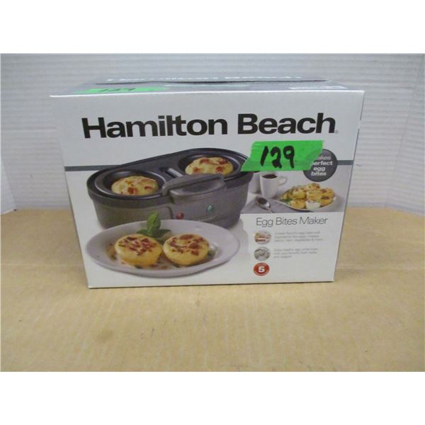 ESTATE/NEW:  HAMILTON BEACH EGG BITE MAKER IN ORIGINAL BOX