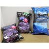 Image 1 : SHELF PULLS (AS IS):  BOX C/W 3 BAGS OF CHIPS (1 RUGGED & 2 BLUES)