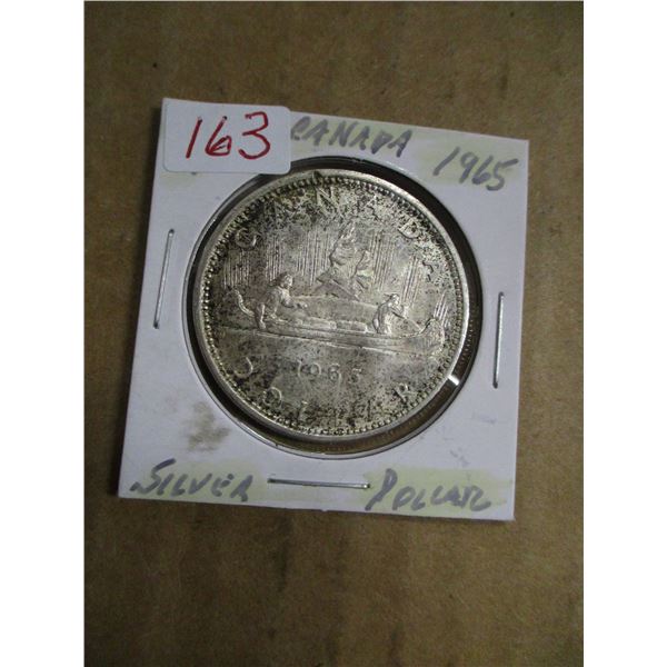 1965 CANADA SILVER DOLLAR