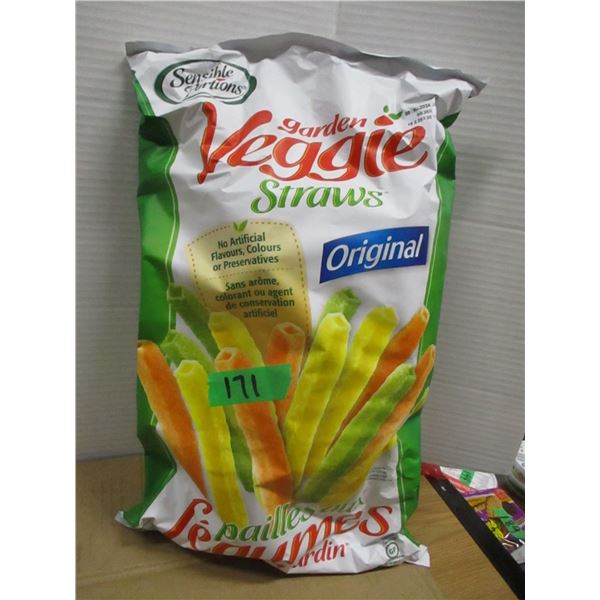 SHELF PULLS (AS IS):  VEGGIE STRAW CHIPS (425G) - BAG