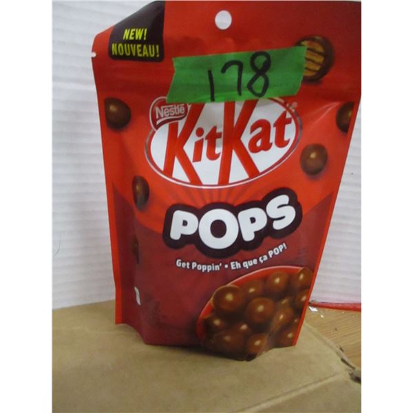 SHELF PULLS (AS IS):  KIT KAT POPS (170G) - BAG