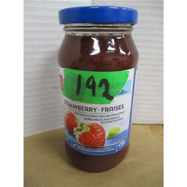 SHELF PULLS (AS IS):  STRAWBERRY JAM (310ML) - JAR