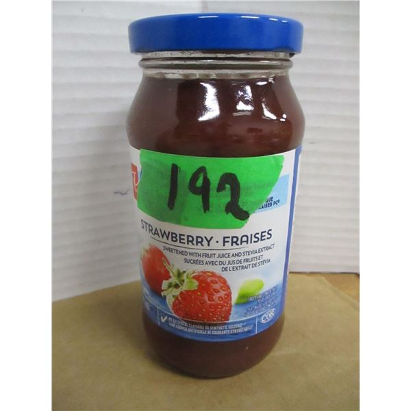 SHELF PULLS (AS IS):  STRAWBERRY JAM (310ML) - JAR