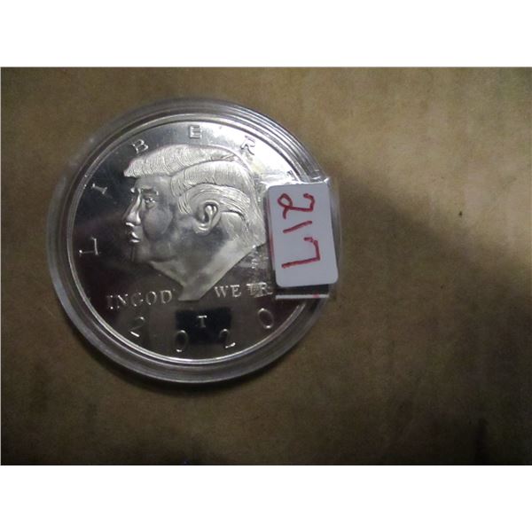 2020 PROOF PRESIDENT TRUMP 45TH PRESIDENT COIN