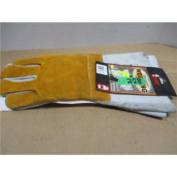 WATSON WELDING GLOVES (SIZE LARGE)