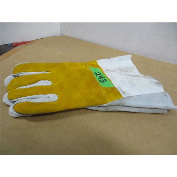 WELDING GLOVES (SIZE LARGE) - PAIR