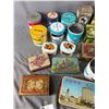 Image 2 : Large Lot Of Vintage Collectible Tins Including Tobacco