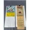 Image 2 : Lot Of Vintage Kitchen Ephemera & Vintage Metal Cigarette Holder w/ Nude Photo