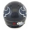 Image 2 : STEFAN DIGGS SIGNED HOUSTON TEXANS MINI HELMET IN DISPLAY CASE (BECKETT COA)