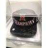 Image 1 : MICHAEL JORDAN SIGNED CHICAGO BULLS CHAMPIONS STARTED HAT (COJO COA)