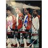 Image 2 : NHL ALL STAR GAME MULTI SIGNED PHOTO (GRETZKY, KURRI, COFFEY,ANDERSON, FUHR (GCG HOLO