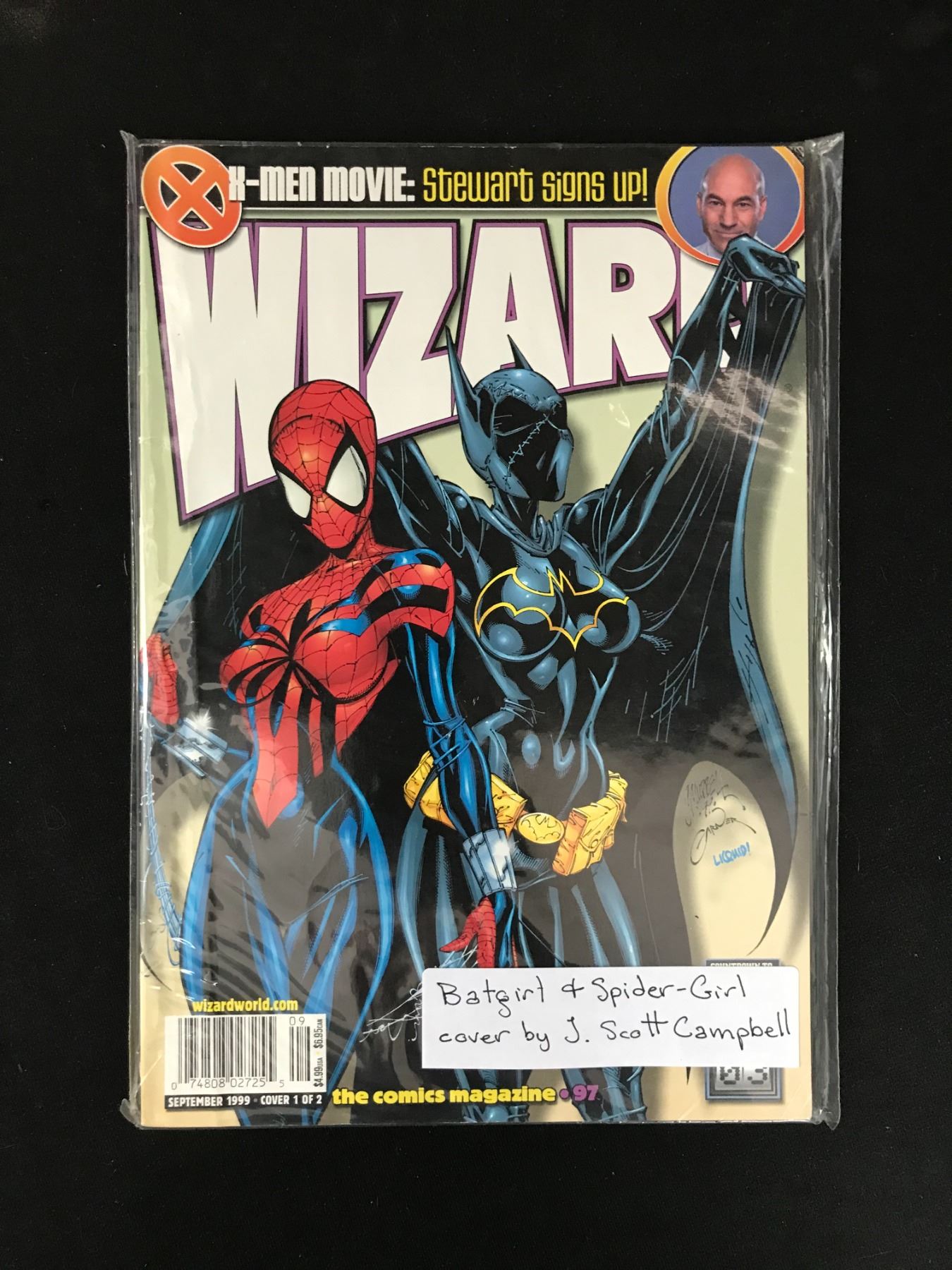 WIZARD COMICS 97 SPIDERGIRL BATGIRL
