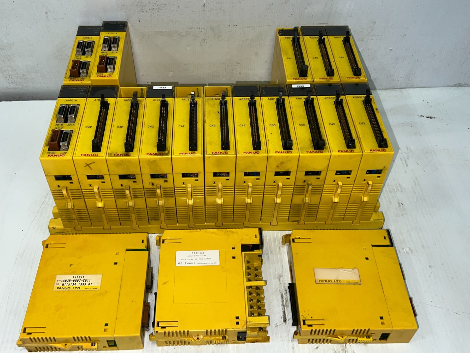 Funac Tc Module Lot of Fanuc Modules (see pics for part numbers)