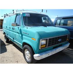 ECONOLINE 150 PANEL VAN s/n 1FTDE14YXEHC11367: