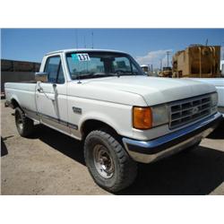 FORD F250 4 X 4 PICKUP s/n 1FTHF26H3KPA65655: