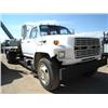 Image 1 : FORD F700 CREW CAB FLATBED TRUCK s/n 1FDNF70K7JVA14587: