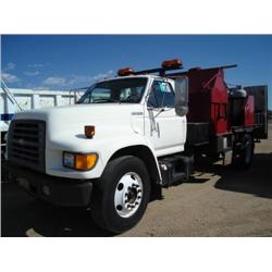 FORD F800 S/A ASPHALT RESTORATION TRUCK s/n 1FDWF80CXWVA04050: