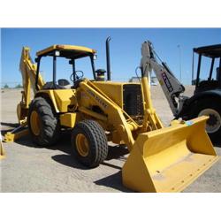 JOHN DEERE 510C TURBO LOADER/BACKHOE s/n TO510CB768962: