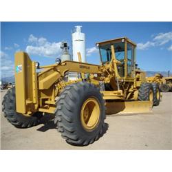 CATERPILLAR 14G MOTOR GRADER s/n 96U07650: