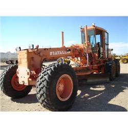 FIAT ALLIS FG85A MOTOR GRADER s/n 71S00335: