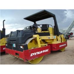 DYNAPAC CC501 TANDEM VIBRATORY ROLLER s/n 60910593: