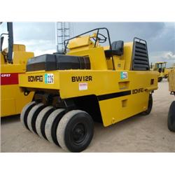 BOMAG BW12R 9-WHEEL PNEUMATIC ROLLER s/n 106610010339: