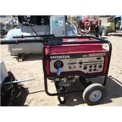 HONDA EM3800SK GENERATOR s/n EAMC-1000613: