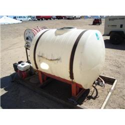 SKID MOUNTED SPRAY RIG W/ HONDA GAS ENGINE