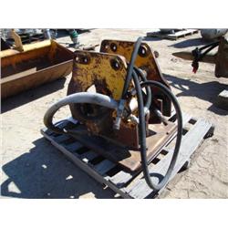 HYDRAULIC PLATE TAMPER FOR JOHN DEERE EXCAVATOR