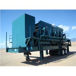 SIMPLICITY 3620 6X20ft 3-DECK PORTABLE SCREEN s/n 3620-MI60A-3685: