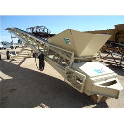 PORTEC 24in. X 50ft. CHANNEL RADIAL STACKER s/n 8240-2-2450-97: