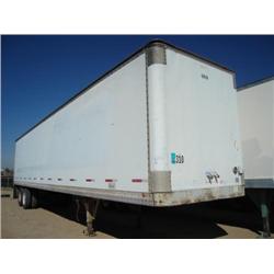 BUDD G52S450A56 45ft. T/A VAN TRAILER s/n 131994: