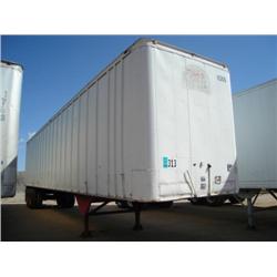 TRAILMOBILE A31A-1SAW 45ft. T/A VAN TRAILER s/n K93785: