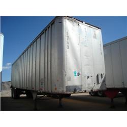 TRAILMOBILE A31A-1SAU 40ft. T/A VAN TRAILER s/n G32126: