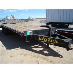 BIG TEX 20ft. T/A UTILITY TRAILER s/n 16VHX202411632415:
