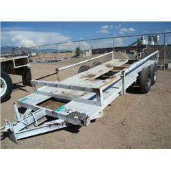 SHOPBUILT 18 ft T/A UTILITY TRAILER s/n N/A