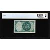 Image 2 : 1874 Fifth Issue Twenty-Five Cents Fractional Currency Note Fr.1308 PCGS Choice Unc 63
