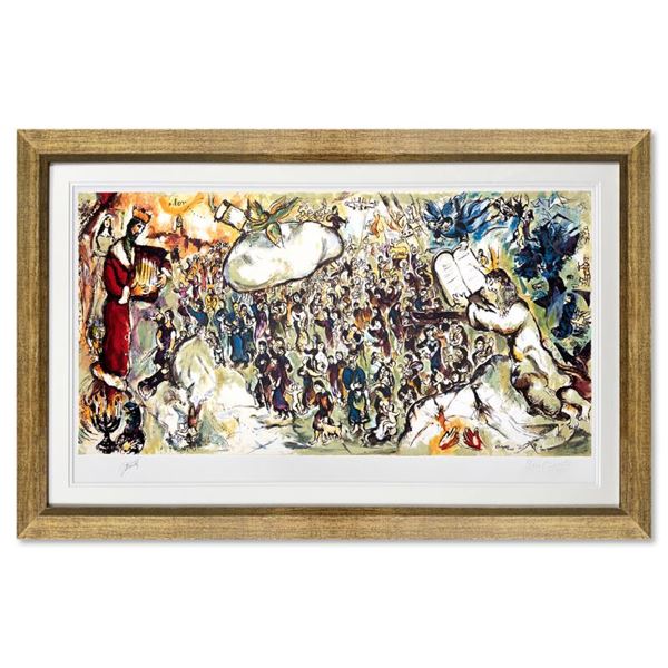 Chagall (1887-1985) "The Story Of Exodus" Limited Edition Lithograph on Paper