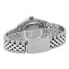 Image 8 : Rolex Mens Stainless Steel Sapphire and Diamond Datejust Wristwatch