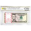 Image 1 : Pack 2017A $5 Federal Reserve STAR Notes Atlanta Fr.1998-F* PCGS Superb Gem UNC 67PPQ