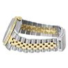 Image 4 : Rolex Mens Two Tone Champagne Index Diamond Datejust Wristwatch With Rolex Box