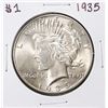 Image 1 : 1935 $1 Peace Silver Dollar Coin