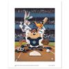 Image 1 : Looney Tunes "At the Plate (Mariners)" Limited Edition Giclee on Paper