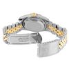 Image 9 : Rolex Mens Two Tone Champagne Index Datejust Wristwatch With Rolex Box
