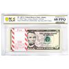 Image 1 : Pack 2017A $5 Federal Reserve STAR Notes Atlanta Fr.1998-F* PCGS Superb Gem UNC 68PPQ