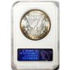 Image 3 : 1878-S $1 Morgan Silver Dollar Coin NGC MS64 Great Toning Old Fatty Holder